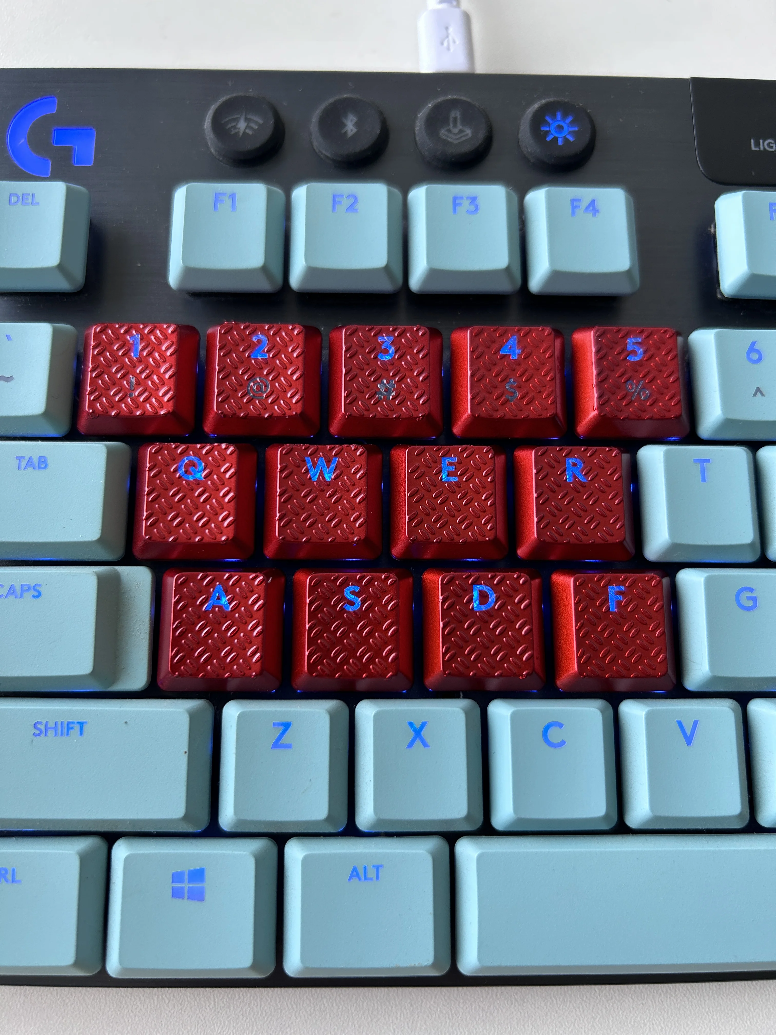 Red 13 Keycaps