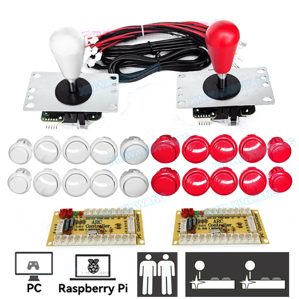 2 player white red