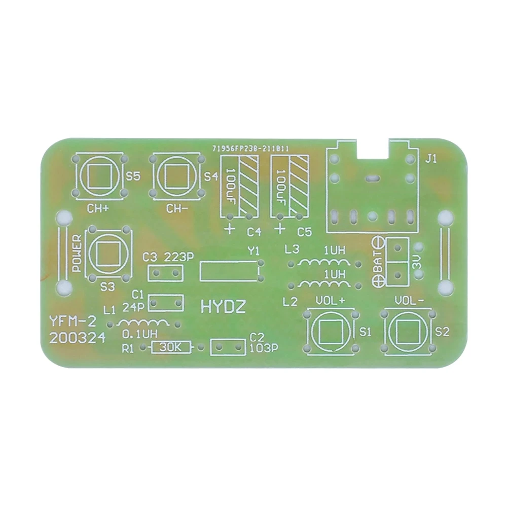 Kit de bricolaje de Radio estéreo FM, transmisor de Radio FM inalámbrico y módulo receptor, modulación de frecuencia, práctica de soldadura - imagen 5