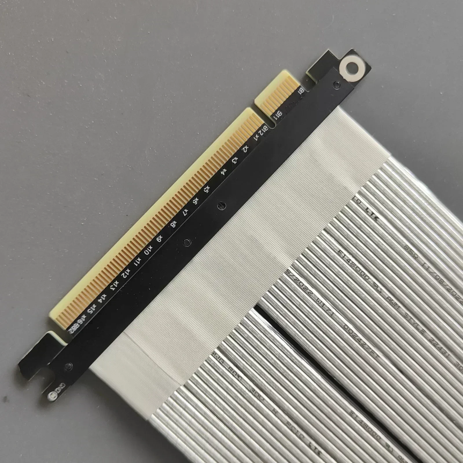 Cable elevador K33SH PCI para tarjeta de Cable Flexible EXPRESS 16x, adaptador de puerto de extensión GEN4 de alta velocidad, tarjeta PCIe 4,0 X16 Riser para GPU - imagen 4