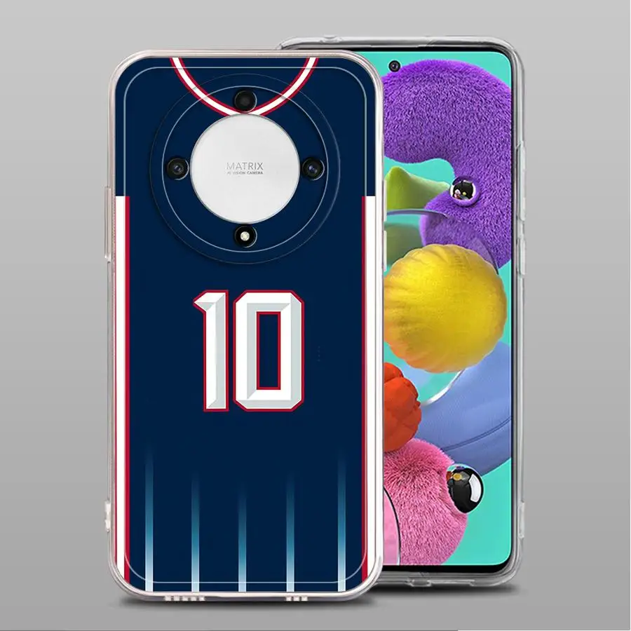 Funda de teléfono suave para Honor 90 Lite X9b X9a Y9 Prime 2019 X7b X8b diseño Digital de fútbol - imagen 3