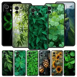 Funda Xiaomi de TPU Suave – Diseño Hierba de la Suerte