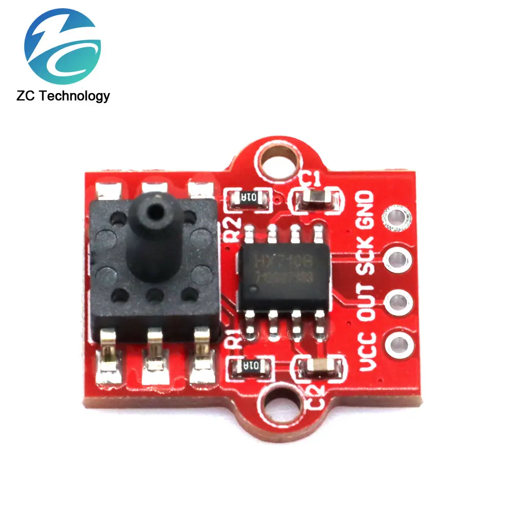 Módulo de Sensor de presión para Arduino, placa controladora de nivel de agua líquida Digital, tubo suave, conexión de 3,3mm, DC 2,5 V, 5V, 0-40KPa - imagen 5