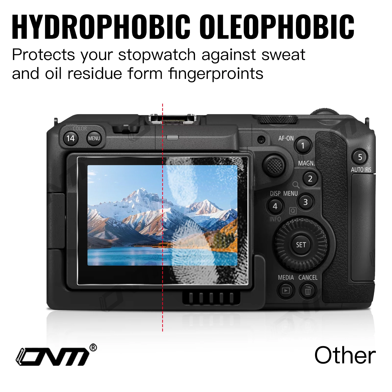 1-3 uds vidrio templado para Canon EOS C50, Protector de pantalla de vidrio 9H Premium HD película antiarañazos para accesorios de cámara C50 - imagen 2