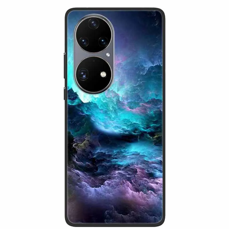 Funda de teléfono para Huawei P50 Pro, cubierta de silicona suave y fresca para Huawei P50Pro P50 Pro 5G, Fundas traseras P 50 Pro, Fundas de TPU a la moda - imagen 5