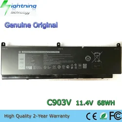 Batería para portátil Dell Precision 7550/7750 C903V Original
