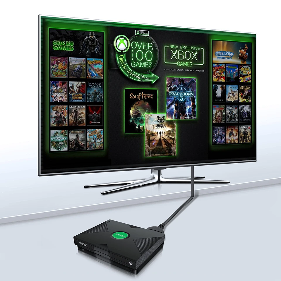 Adaptador convertidor de Audio y vídeo de Xbox a HDMI, Cable compatible con Xbox a HDMI, Monitor de juegos Original, 1080P - imagen 5