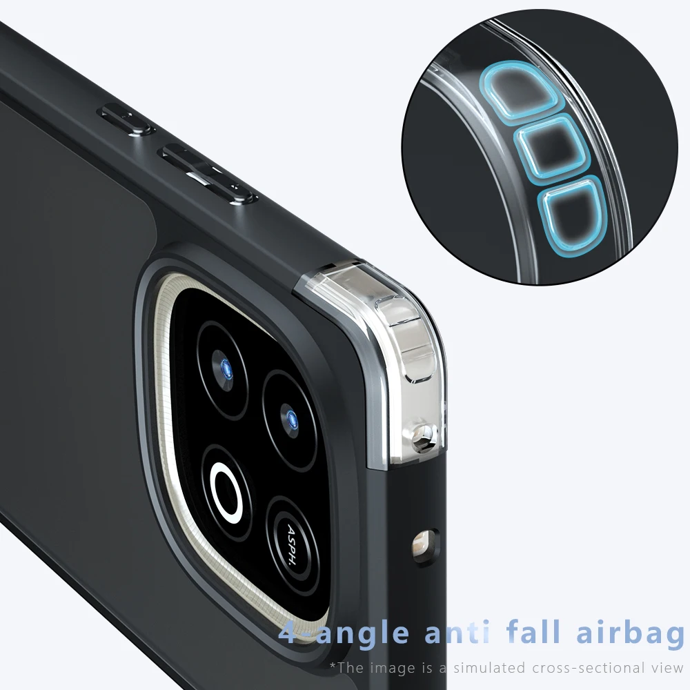 Funda para iQOO Z10 Turbo Pro / Z10 Turbo Funda ultrafina mate translúcida y transparente protección completa Funda para iQOO Z10 Turbo Capa - imagen 5