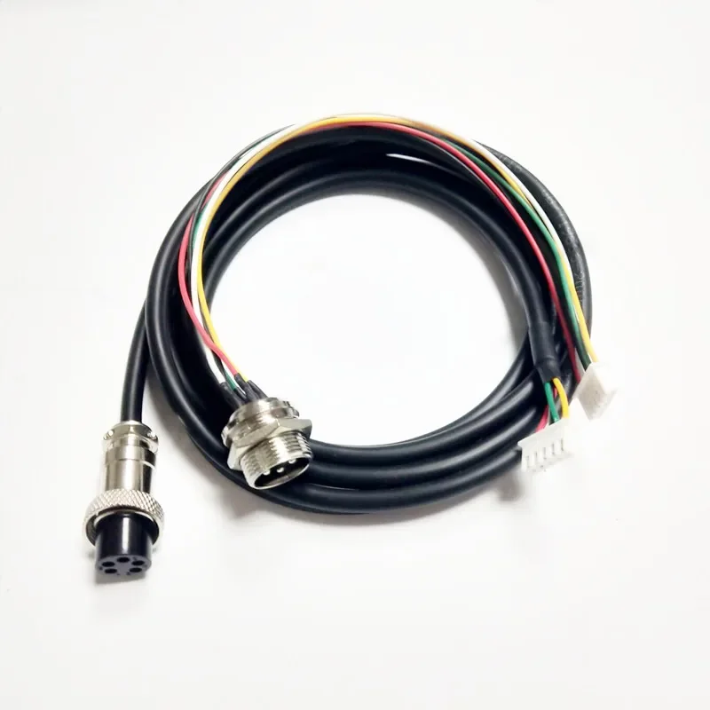 GX16 a XH2.54 enchufe de aviación 2 pines 3 pines 4/5/6/7/8/9/10 pines cable de alimentación de cobre puro macho hembra m16 a través del cable de Terminal de pared - imagen 5