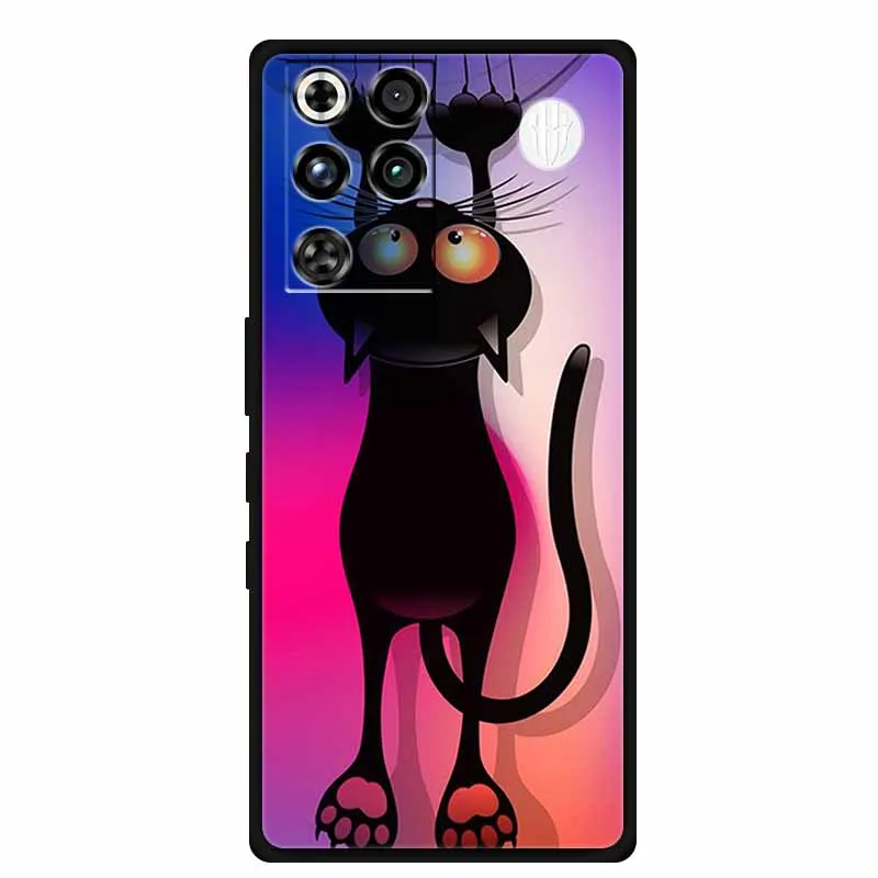 Para RedMagic11 Pro funda versión Global estilo tecnológico minimalista funda de silicona suave negra para ZTE Nubia RedMagic 11 Pro fundas de teléfono - imagen 4