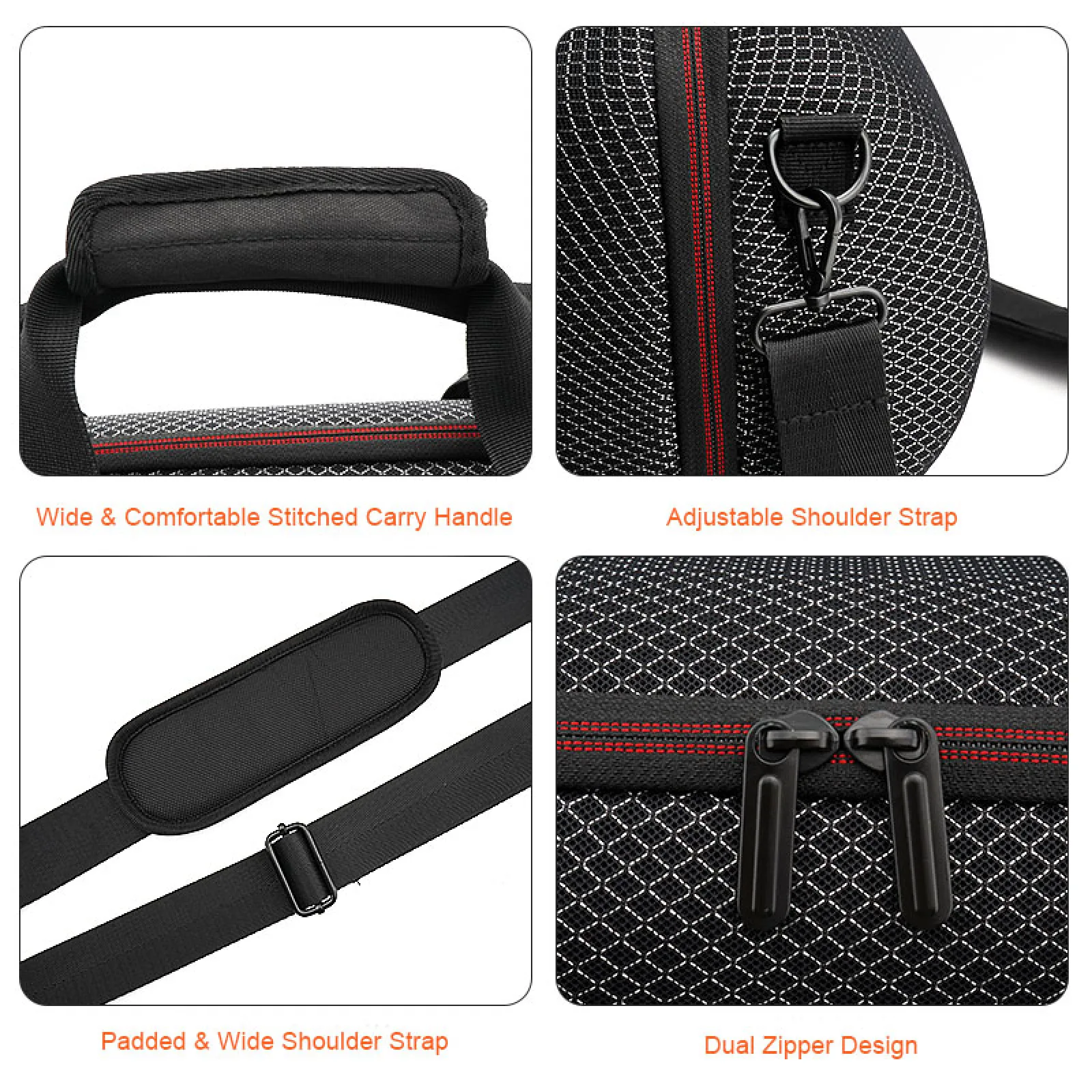 Estuche de viaje duro EVA, bolsa de almacenamiento, bolsa protectora, Estuche de transporte para JBL BOOMBOX 4, altavoz portátil compatible con Bluetooth