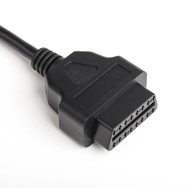 Cable de extensión OBD2 resistente al desgaste para motocicleta, Cable adaptador duradero de 6 pines a 16 pines, Cable de diagnóstico para escáner de motocicleta - imagen 5