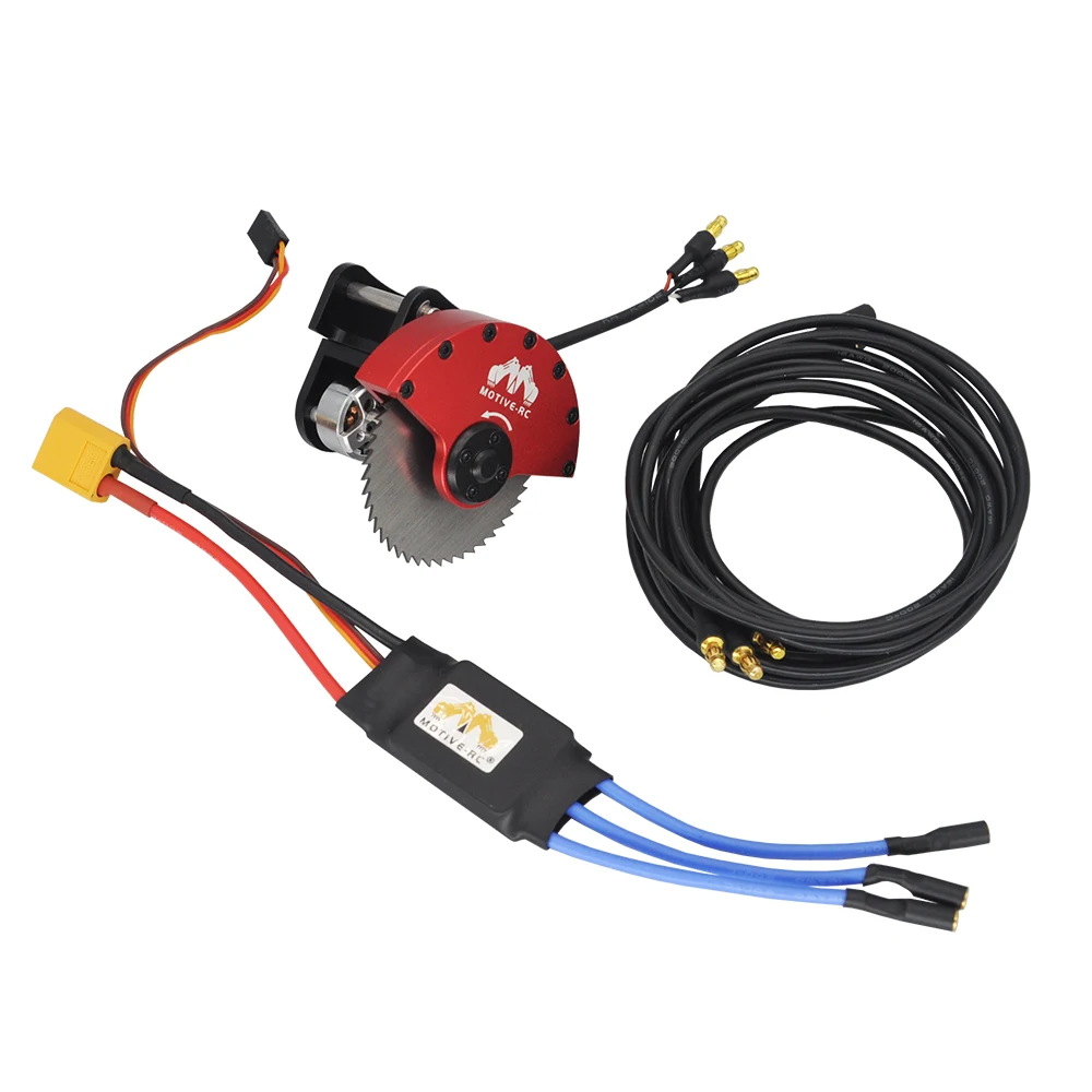 Doble E Kabolite RC excavadora motosierra Kit para EC160 E010 K336GC K961 HUINA 1580 1594 1599 piezas de modelo de juguete - imagen 2