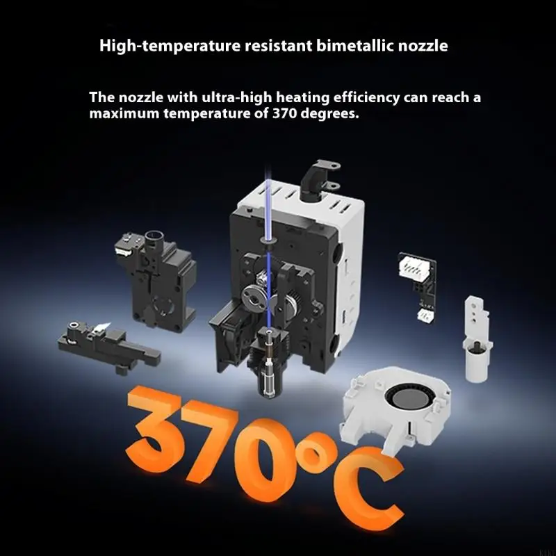Boquilla aleación para impresora con diseño obstrucción y resistencia desgaste hasta 300 ℃ K1KF - imagen 5