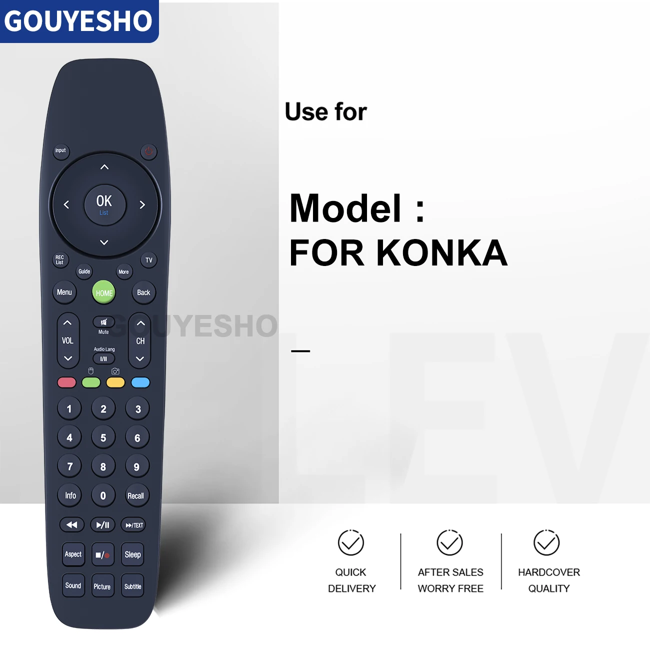 Mando a distancia para TV inteligente, dispositivo para DEXP Palsonic, Frego, Ztrust, Goldsky, Gazal, Myros X, Vision, Konka, yak, Vox, Wansa, nuevo - imagen 4