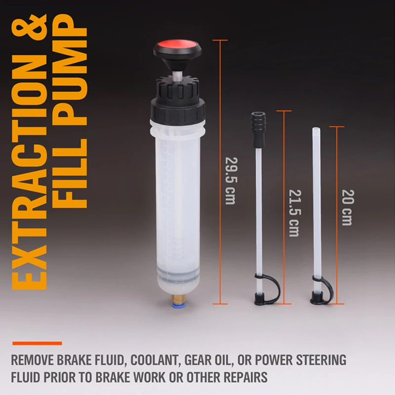 Bomba extractora de aceite para coche, jeringa de llenado, manual de transferencia, herramientas automotrices, 200/500ML - imagen 3