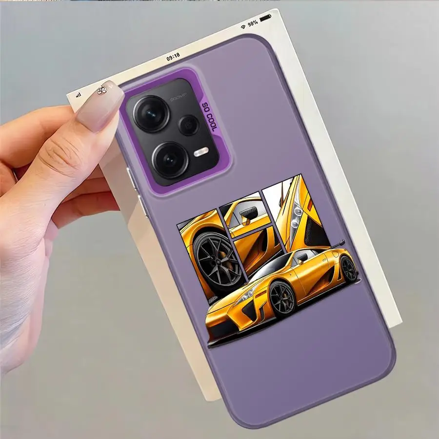 Funda trasera para teléfono Xiaomi Mi 13T 11 Lite 12T Pro Luxury Super Car - imagen 3