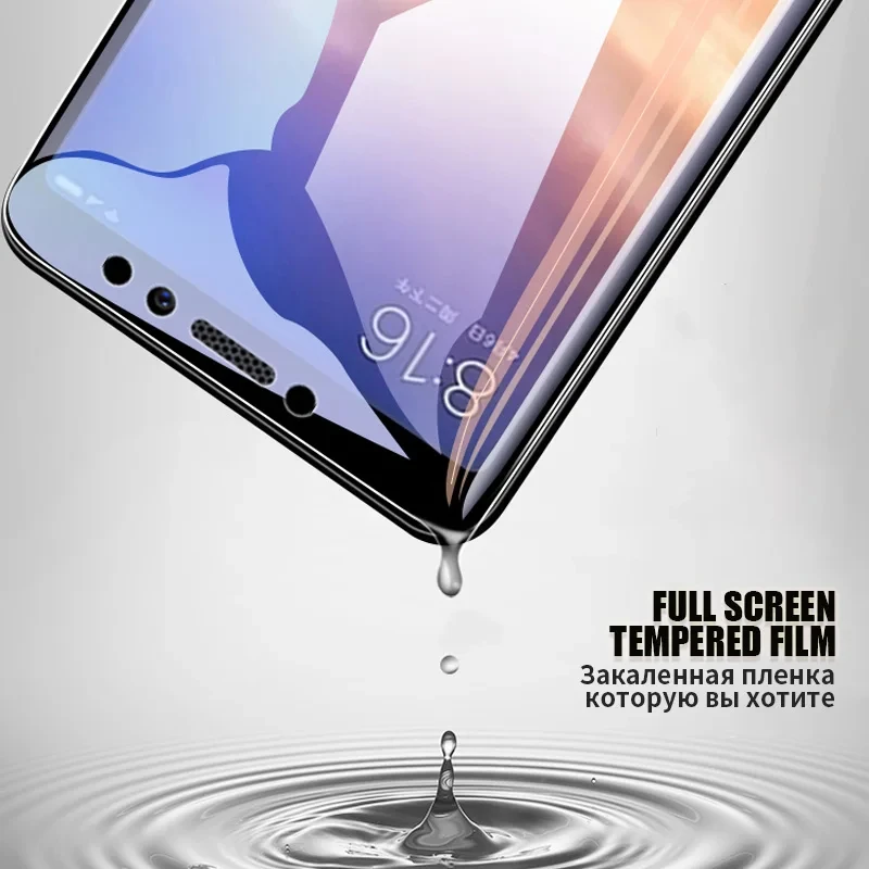 3 uds vidrio templado para Xiaomi Mi 6X A2 Protector de pantalla película protectora para Xiaomi Mi A2 6X protector de vidrio antiarañazos - imagen 2