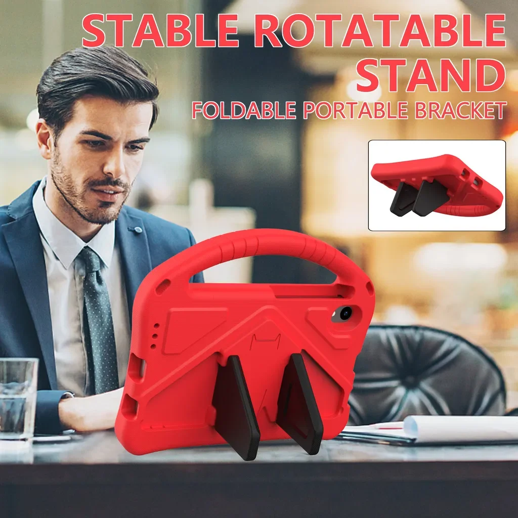 Funda para Lenovo Tab M9 2023 9,0 pulgadas TB-310FU TB-310XU para Tab B9 2024 9 "Kids Safe Eva cubierta de seguridad para niños soporte para niños - imagen 3