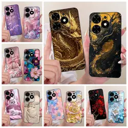 Funda TPU Infinix Hot 40i / Hot 40 Pro – Diseño Dragón
