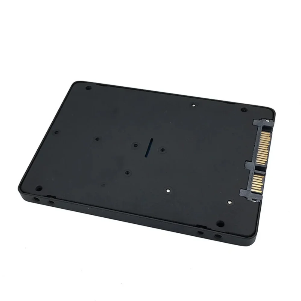 Ngff a SATA3.0 HDD caja B Key SSD caja de estado sólido a caja de disco duro de 2,5 pulgadas todo de aluminio convertidor adaptador de expansión de 7MM - imagen 4