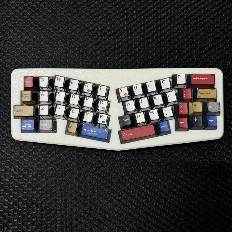 Cyber 40 Alice MIni Teclado mecánico con cable Kit de teclado para jugadores teclado QMK DIY Kit de teclado junta teclados personalizados regalo - imagen 3
