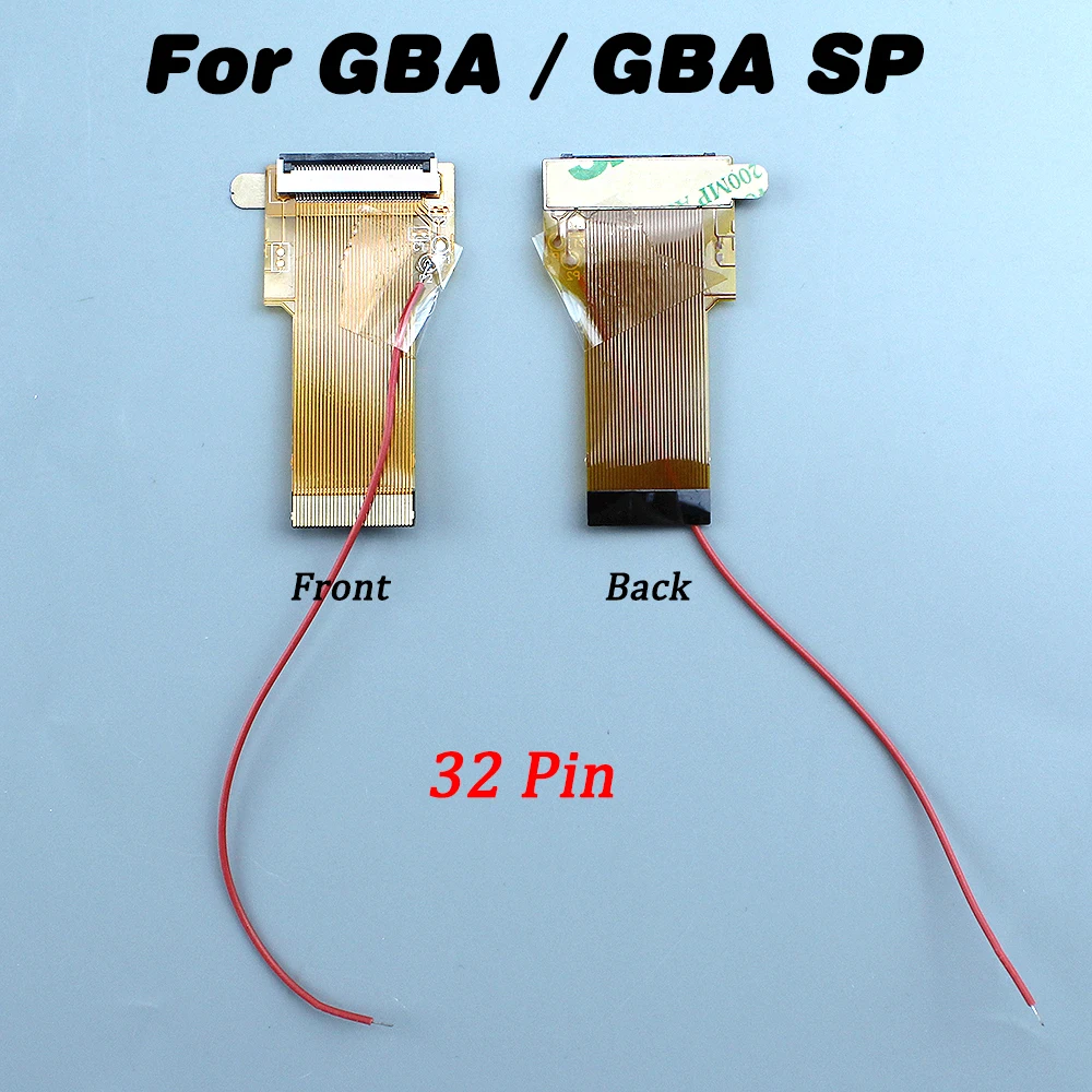 Cable de cinta de piezas para GameBoy Advance SP, adaptador de iluminación trasera de 32 y 40 Pines, Flexible, para GBA SP AGS 101 - imagen 4