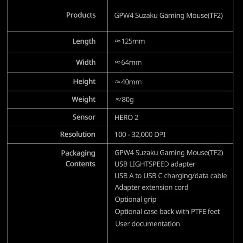 Logitech G PRO 2 LIGHTSPEED Ratón inalámbrico para juegos pc gamer ratón bluetooth GPW 4 - imagen 5