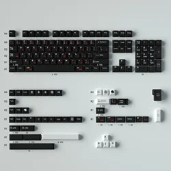 Teclas Cirílicas GMK Rojas PBT – Perfil Cherry 131