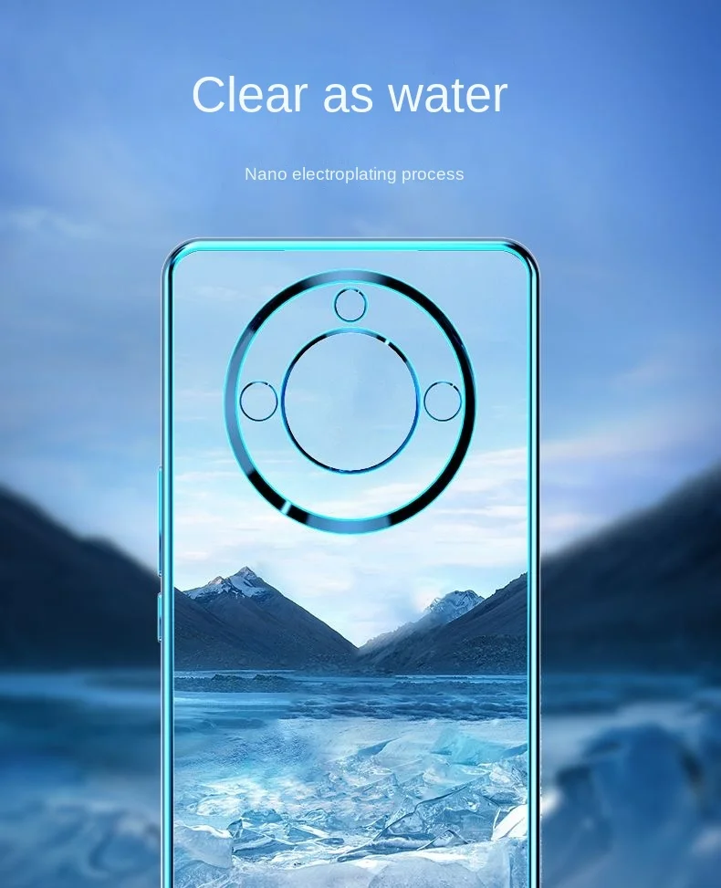 Para OPPO Realme 11 10 Pro Plus funda suave TPU transparente chapado delgada funda protectora trasera para OPPO Realme11 11Pro 10Pro - imagen 5