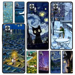 Funda Xiaomi Redmi Note 13 Silicona Van Gogh Antigolpes