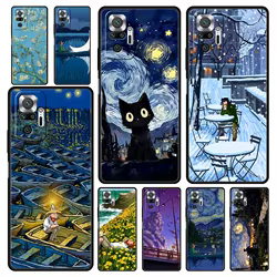 Funda Xiaomi Redmi Note 13 Silicona Van Gogh Antigolpes