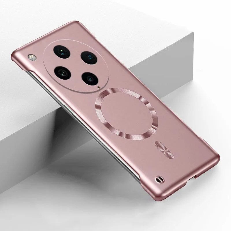 Funda sin marco con pintura de Metal para Oppo Reno 6 8 Find X3 Neo Lite X5 X6 X7 X8 Pro X8S Plus, cubierta de carga inalámbrica Ultra magnética - imagen 5