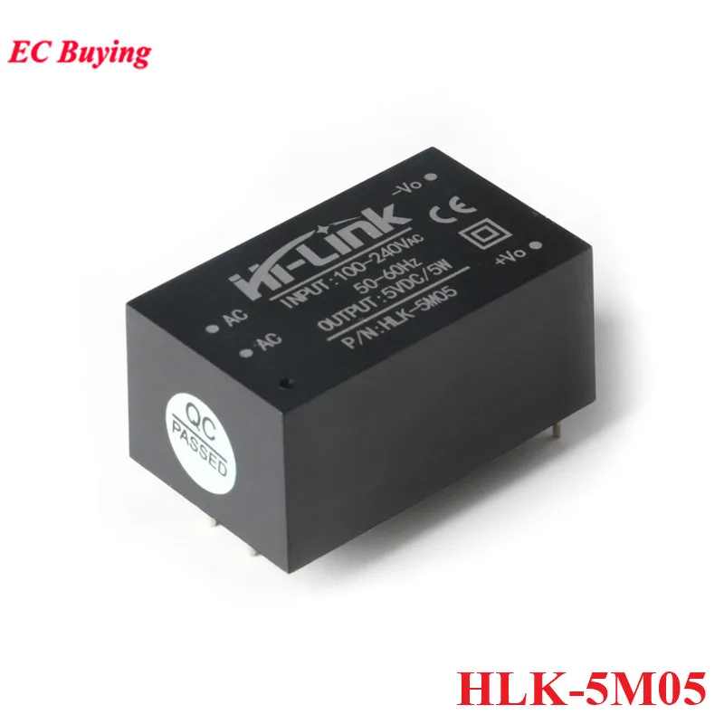 1 unidad-2 uds 5W 220V a 5V/3,3 V/9V/12V/15V/24V AC DC Mini placa de módulo de fuente de alimentación Hi-Link HLK-5M03 5M05 5M09 5M12 5M15 5M24 5M05B - imagen 4