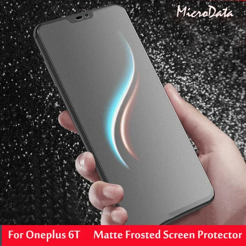 Para OnePlus 7 6 5 5T 6T 7T 8T 9 9R Nord N10 N100 N200 Nord 2 CE Protector de pantalla de vidrio templado esmerilado mate antihuellas