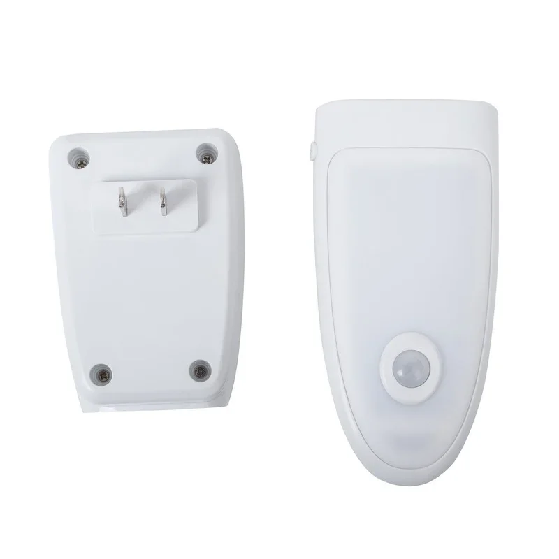 Luz nocturna inteligente, Control de Sensor de movimiento, detección de movimiento blanca fría, Mini lámpara enchufable para dormitorio, sala de estar y escalera - imagen 3