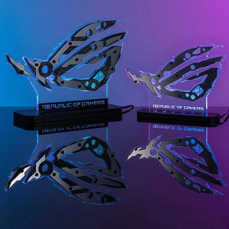 ROG LOGO-mango de ojo mecánico, sincronización de luz DIVA, 5V, ARGB, 3PIN, LOGO personalizado, MOD - imagen 2