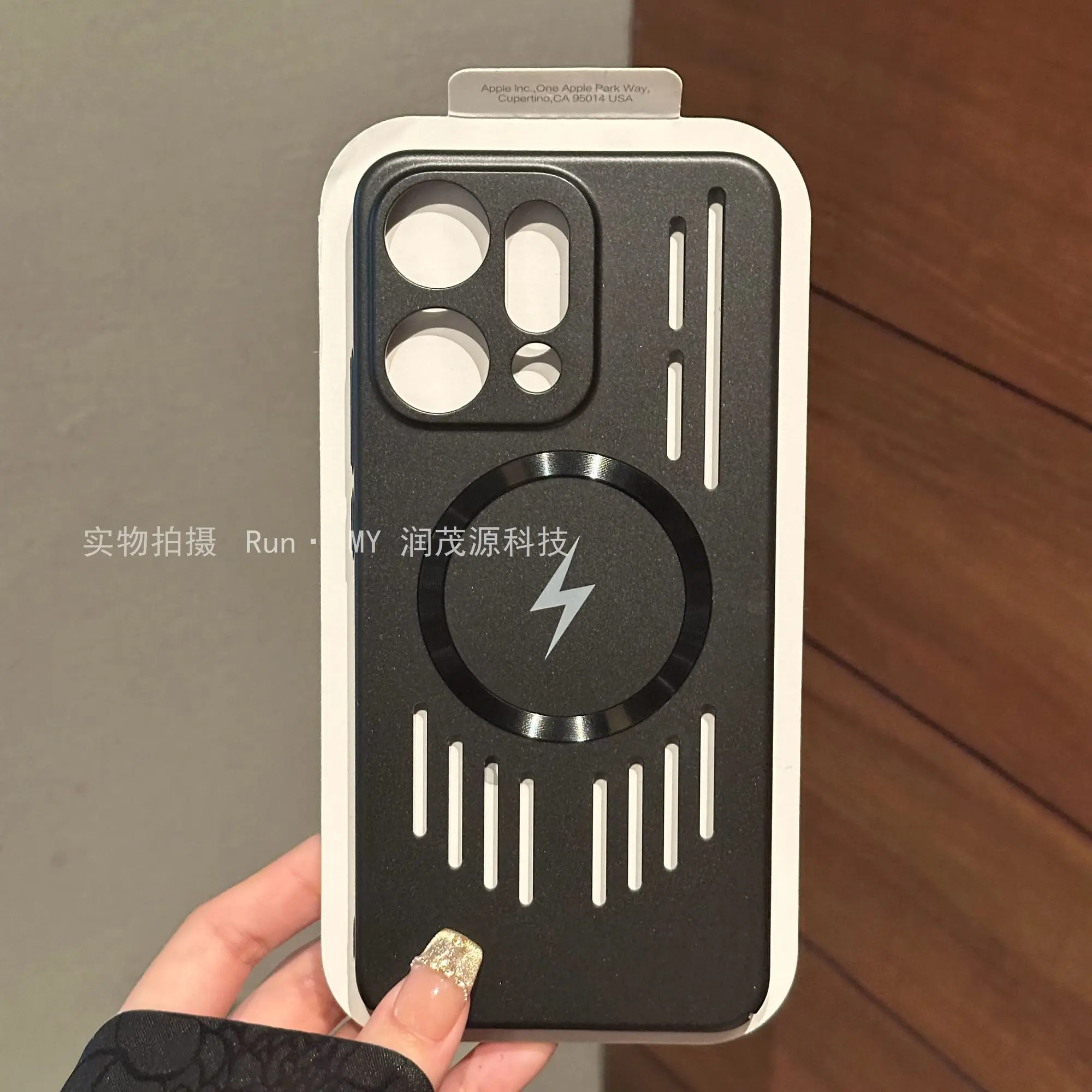 Para Oppo Reno14pro funda lujosa diseño trasero magnético para disipación de calor para Oppo Reno14 parachoques resistente a caídas y impactos - imagen 4