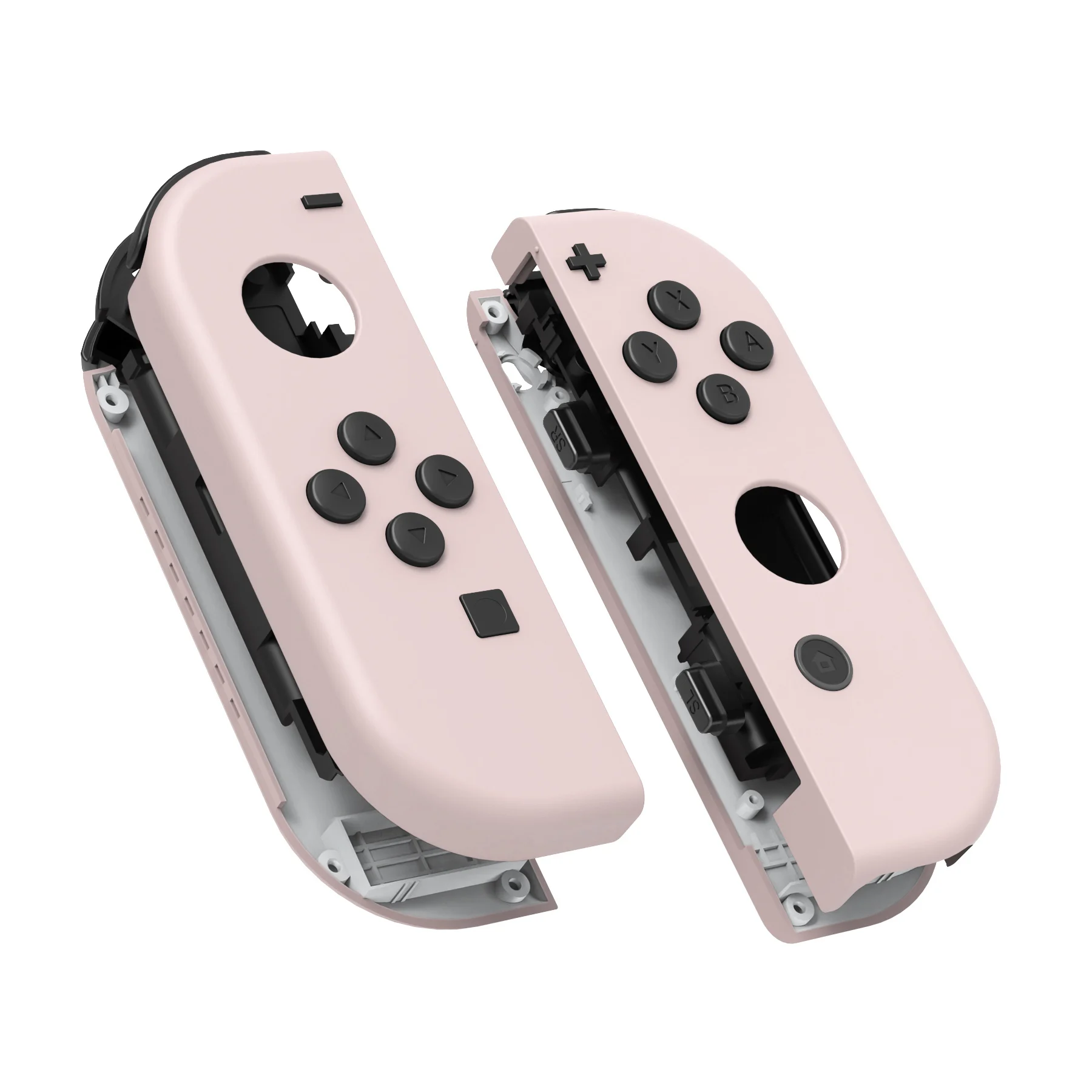eXtremeRate - Carcasa de repuesto DIY para interruptor NS y JoyCon OLED - Sakura rosa - imagen 4