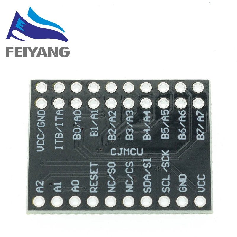 Módulo de interfaz serie MCP23017, 3 uds., IIC I2C SPI, pines expansores de E/S bidireccionales de 16 bits, módulo de interfaz serie de 10Mhz - imagen 5