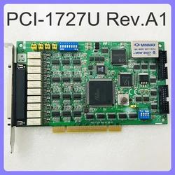 Puerto serie de 14 bits Salida analógica de 12 canales con tarjeta IO digital para Advantech PCI-1727U Rev.A1