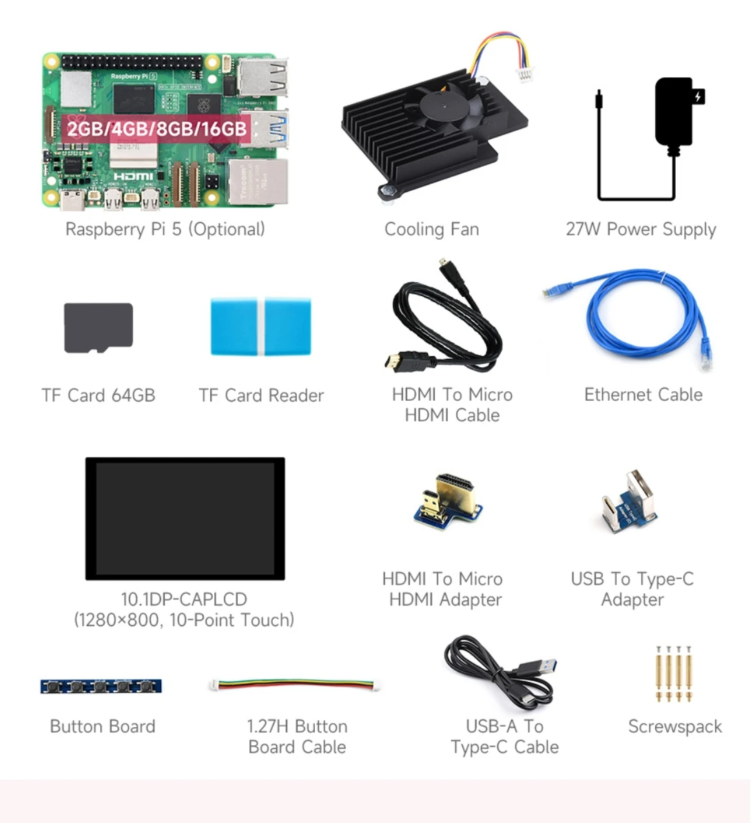 16GB Display Kit A