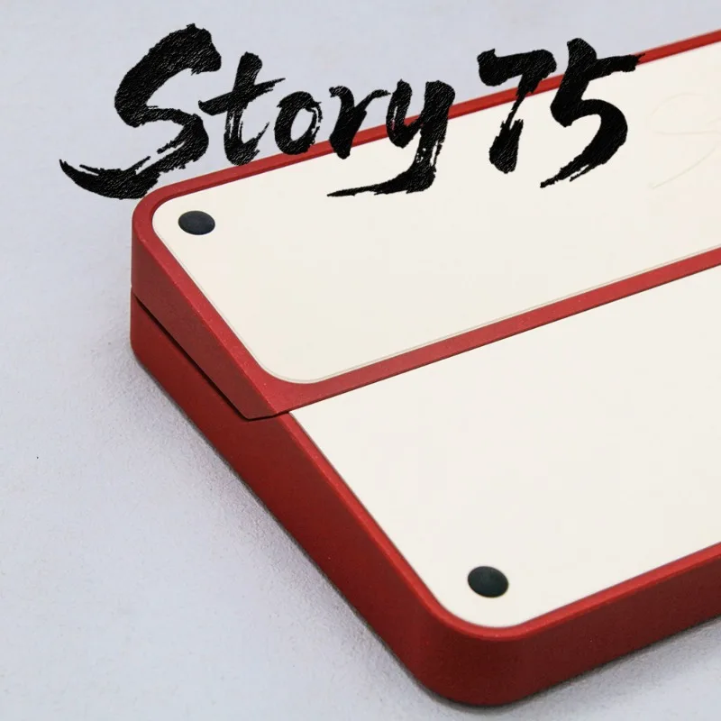 Kit de teclado mecánico Story75, inalámbrico, triodo, intercambio en caliente, personalizado, diseño 75%, teclados para juegos RGB de aluminio CNC - imagen 3