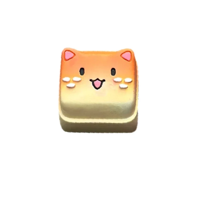 Teclas de mano de gato bonitas, personalización de resina personalizada, diseño Original, tapa de tecla de punto estereoscópico 3D para teclado mecánico para juegos - imagen 5