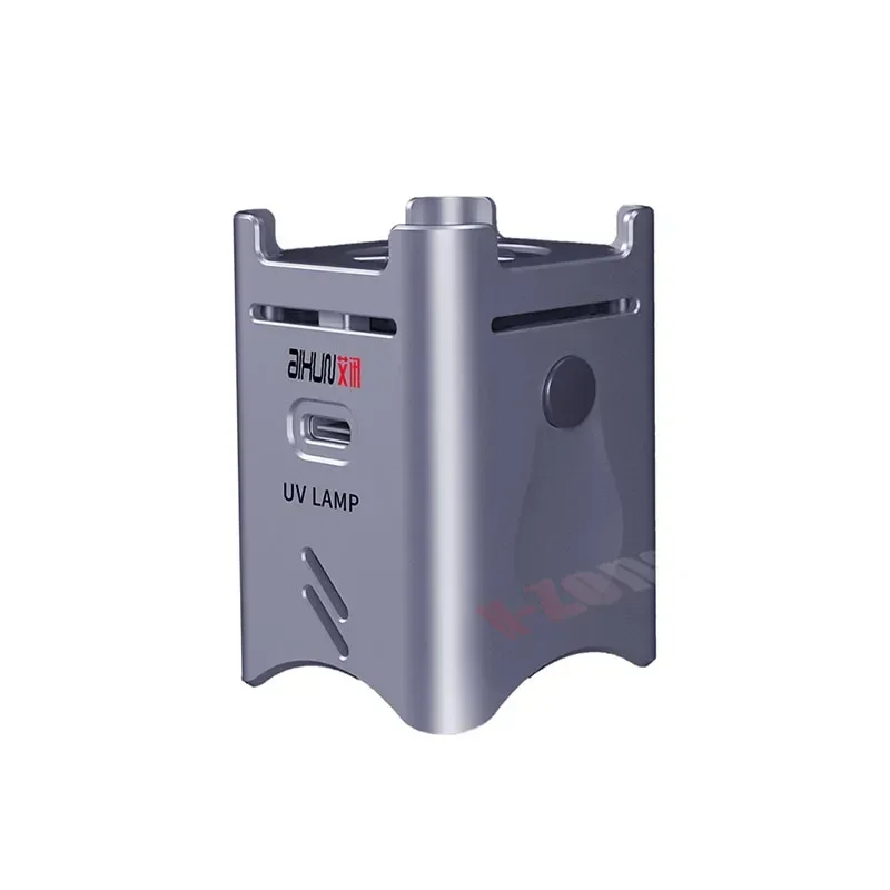 Aixun-lámpara de curado con ventilador LED UV, compatible con carga tipo C para placa base de teléfono móvil, reparación BGA, herramienta de lámpara de curado de aceite verde de refrigeración - imagen 5