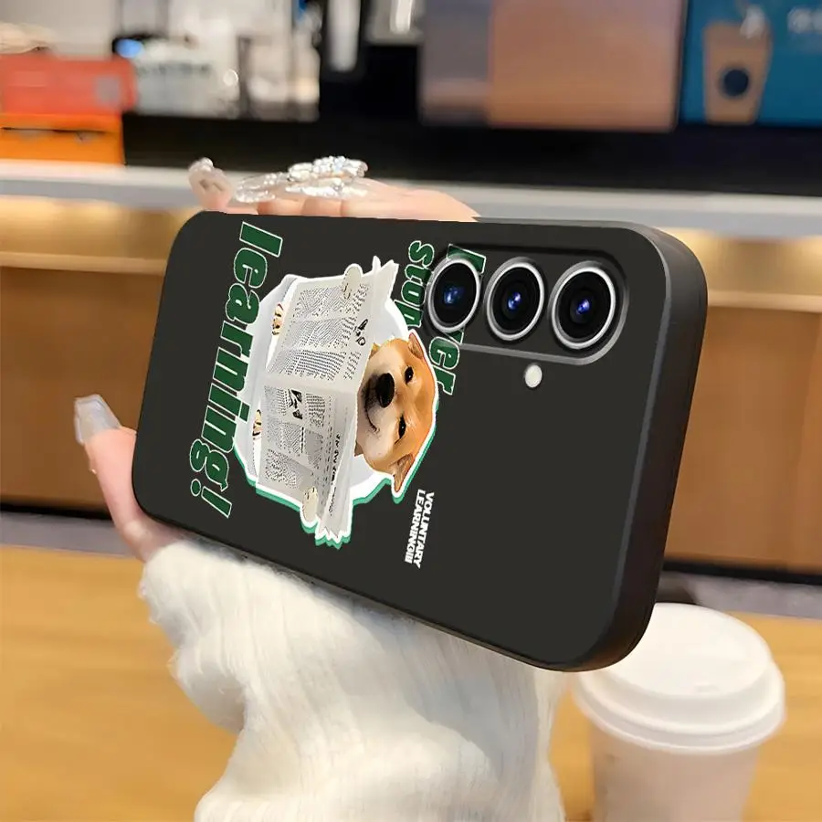 Funda de teléfono suave negra con perro divertido para Honor X6 200 400 Lite 8X X5b X8 70 Magic5Lite 90 X7 X9a - imagen 5