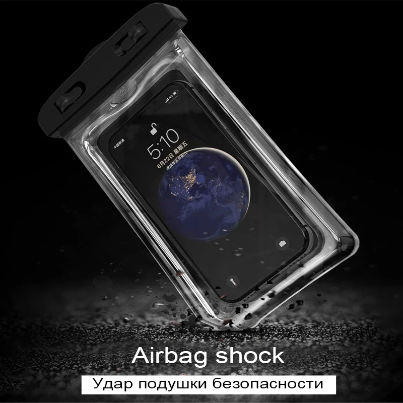 Funda de teléfono impermeable Universal IP68, bolsa a prueba de agua, cubierta de natación para iPhone 13, 12, 11 Pro Max, X, XS, Samsung S22 Ultra, Xiaomi, Huawei - imagen 5