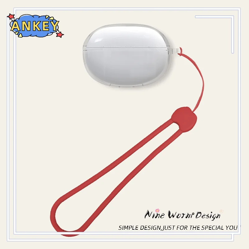 Funda transparente para auriculares realme, cubierta protectora anticaída, silicona suave, inalámbrica, Bluetooth, para Buds Air 5 Pro - imagen 2