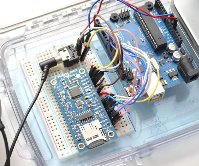 1381 VS1053 Codec + Breakout MicroSD - MP3/WAV/MIDI/OGG Play + Record - v4 - imagen 3