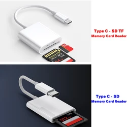 Adaptador Lector Tarjetas USB-C SD TF para Móviles y Portátiles